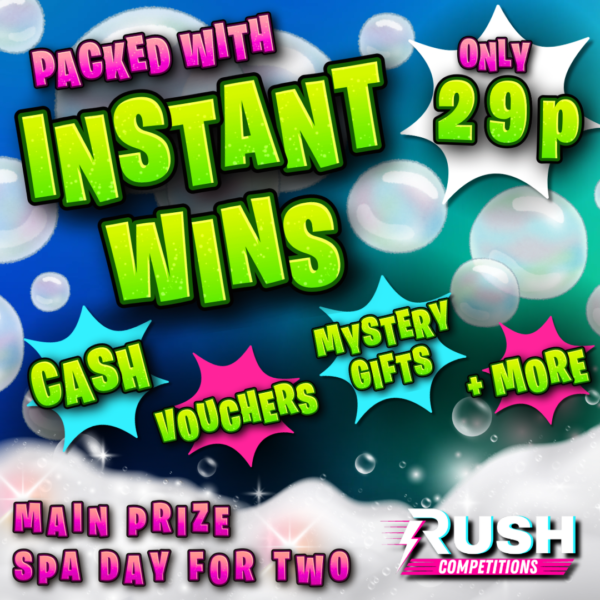Win a Spa Day for 2! INSTANT WINS