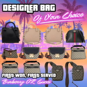 Choice of a designer bag 👜 (PRIZE)