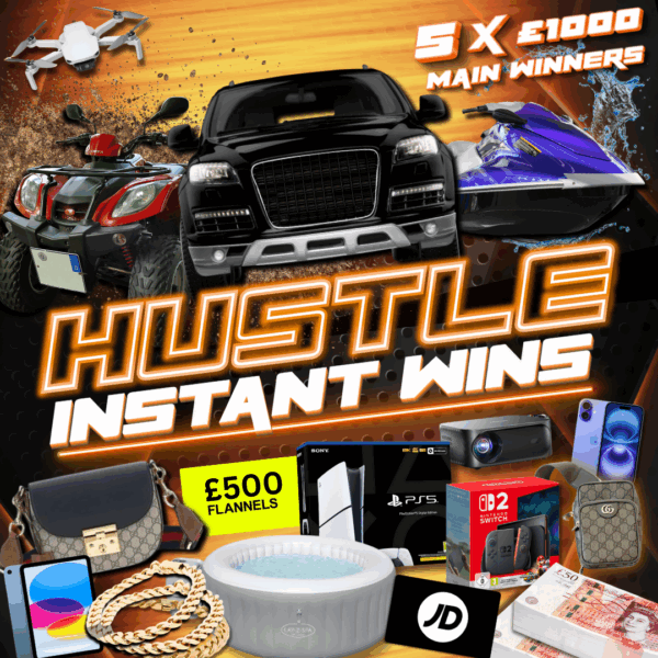 HUSTLE ⚡️INSTANT WINS ⚡️