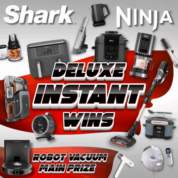 Shark Ninja 🥷 DELUXE INSTANT WINS 🦈