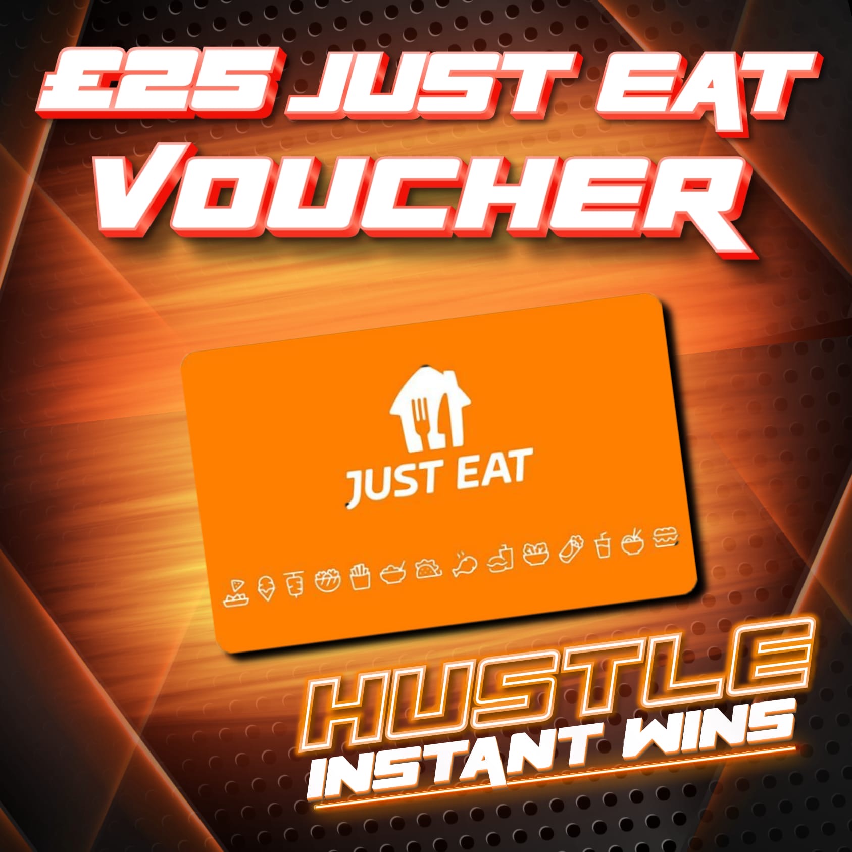 £25 JUST-EAT VOUCHER ⚡️