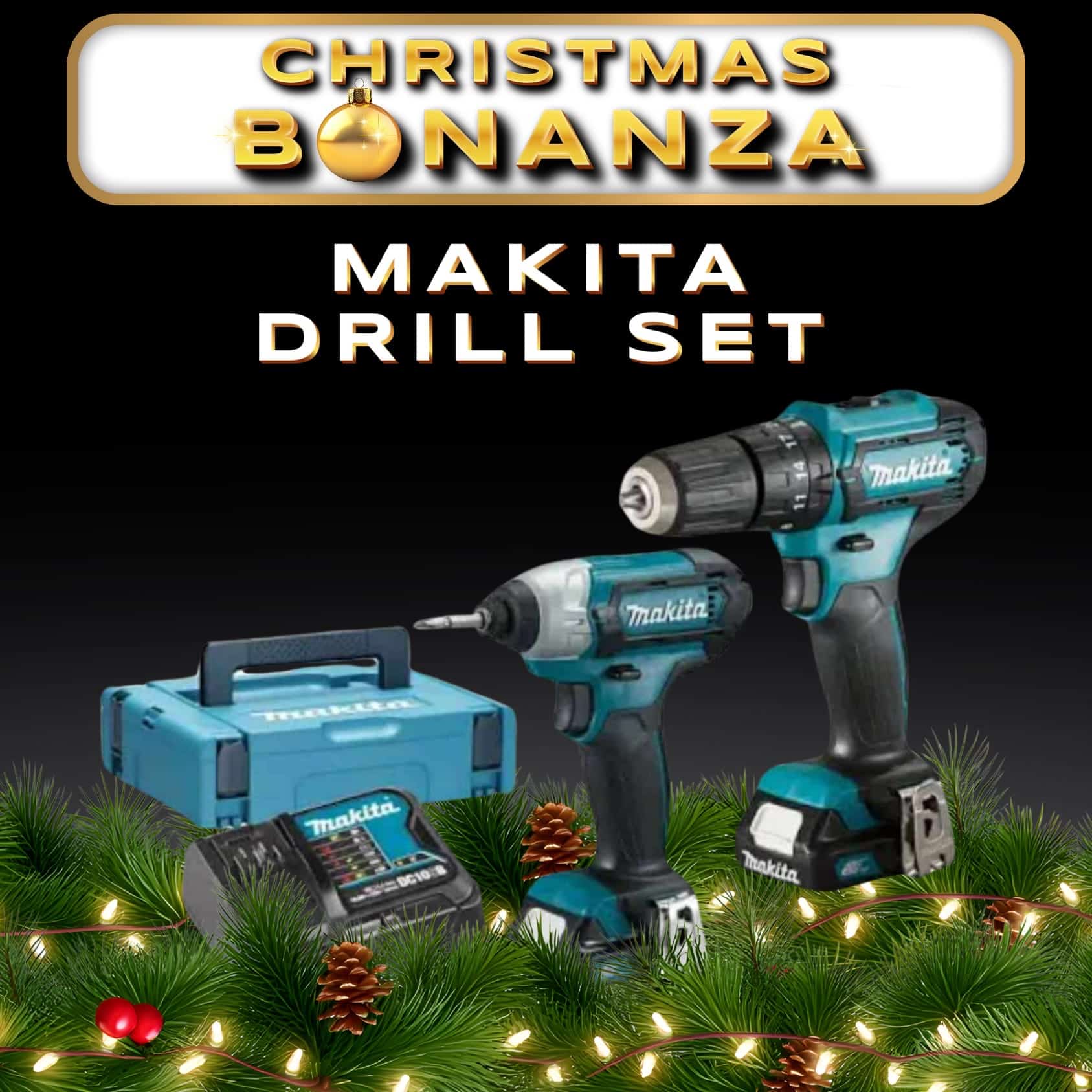 🎄🎄 MAKITA DRILL SET 🎄🎄